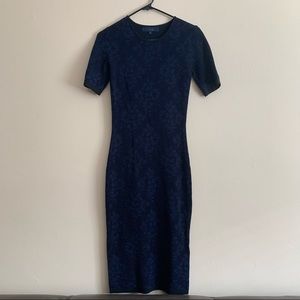 Short sleeve bodycon dress
